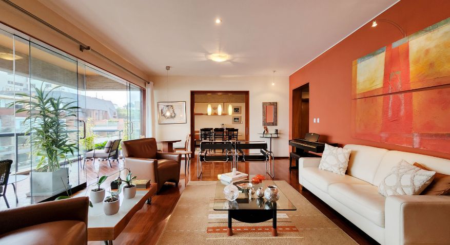 Amplio departamento en venta Los Laureles - San Isidro 
